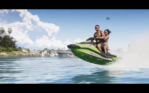 水上バイク(GTA6公式トレーラーより)
